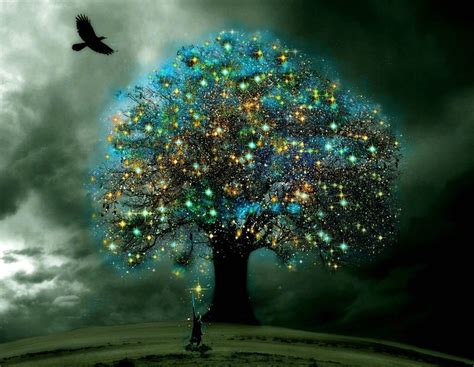 Supernatural Phenomena Surrounding the Magical Tree Close By